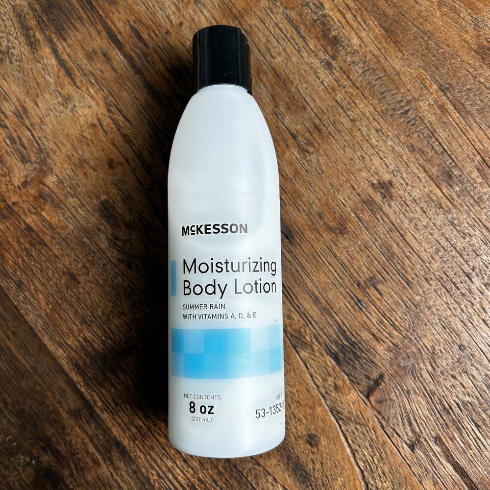 McKesson Moisturizing Body Lotion Summer Rain 8oz Vit AD & E